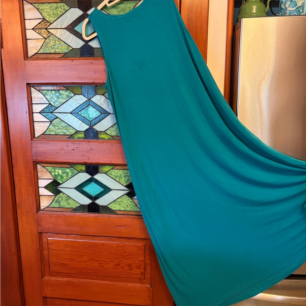 J. Jill Teal Maxi Dress